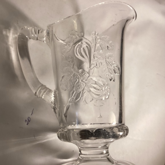 Early American pattern glass pitcher Cherry and Fig. - Picture 7 of 7